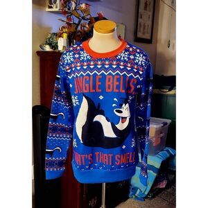 NWOT MAD ENGINE CHRISTMAS SWEATER